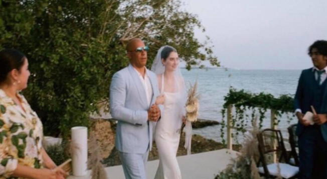 Vin Diesel acompañó a la hija de Paul Walker al altar y cumplió su promesa
