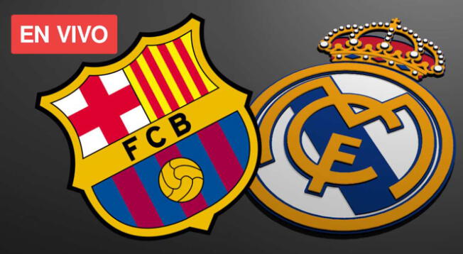 Barcelona vs Real Madrid EN VIVO: dónde ver gratis por internet partidos LaLiga