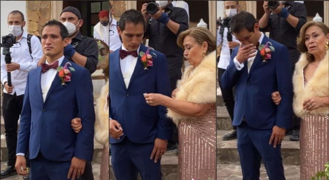 TikTok: sujeto llora al ver a su novia ingresando al altar - VIDEO TikTok: sujeto llora al ver a su novia ingresando al altar - VIDEO