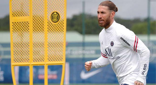 Sergio Ramos entrena de manera particular en el PSG