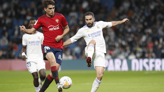 Real Madrid empató sin goles con Osasuna en el Bernabéu