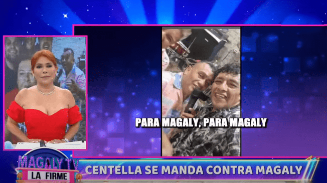 Magaly Medina respondió a Toño Centella Tony Rosada.