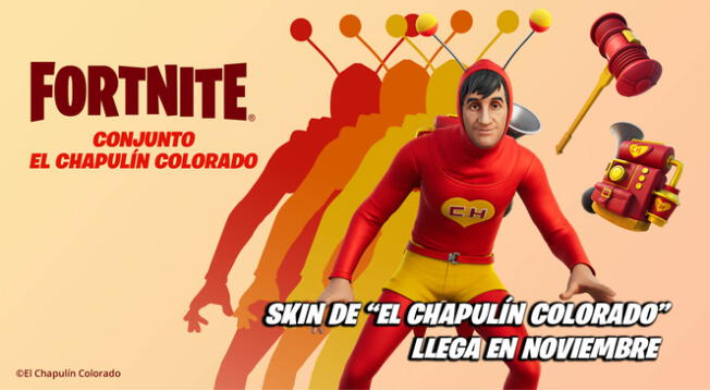 Fortnite: El Chapulín Colorado llegará al battle royale