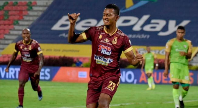 John Narváez viene de destacar en el Deportes Tolima de Colombia