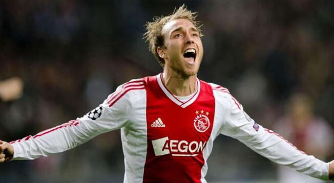 Christian Eriksen jugó cinco temporadas en el Ajax