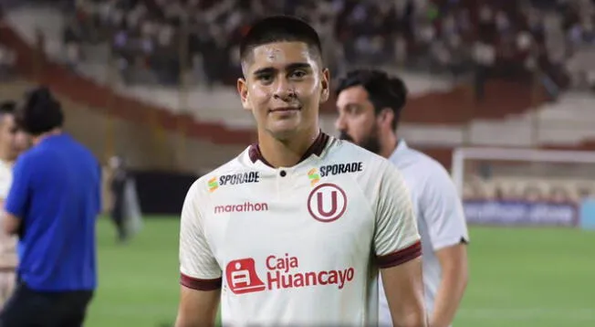 Mathías Carpio debutó como oficialmente con Universitario en el 2020