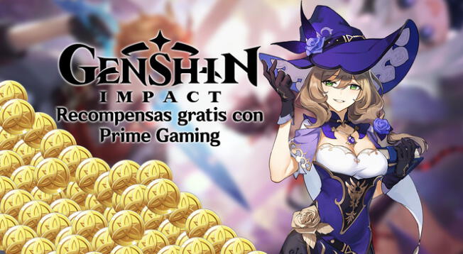 Genshin Impact: obtén recompensas gratis con Prime Gaming