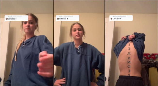 TikTok: usuaria se tatuó el nombre de su pareja, pero se separaron en una semana TikTok: usuaria se tatuó el nombre de su pareja, pero se separaron en una semana