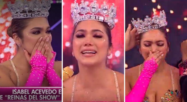 Isabel Acevedo ganó Reinas del Show.