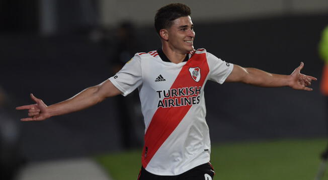 Julián Álvarez nuevamente figura en River Plate