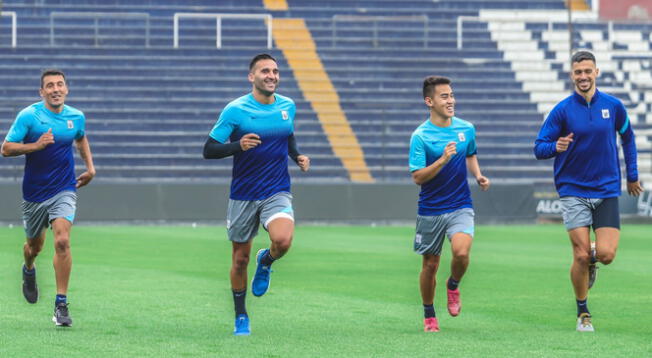 Alianza Lima volvió a entrenar después de una semana por covid 19