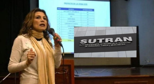 Sutran: nueva jefa cuenta con tres denuncias por robo en supermercados