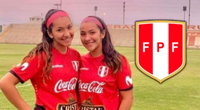 Sheyla Inofuente y Emily Inofuente en la Selección Peruana