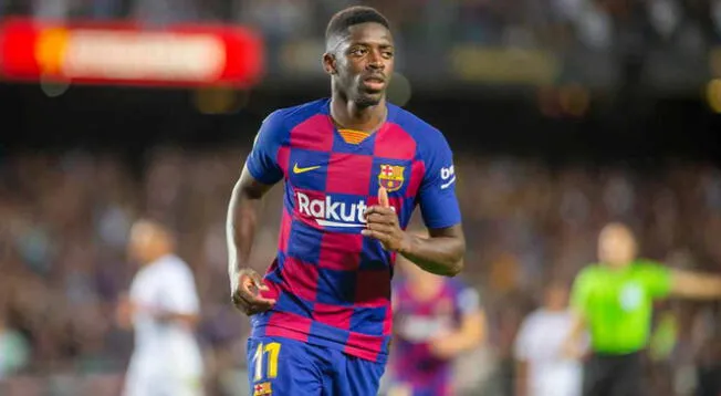 Ousmane Dembélé fue puesto en vitrina por el Barcelona