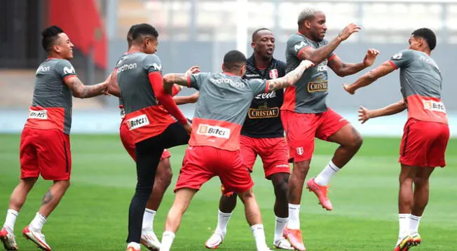 Selección Peruana llevó a cabo sus entrenamientos en el Estadio Nacional