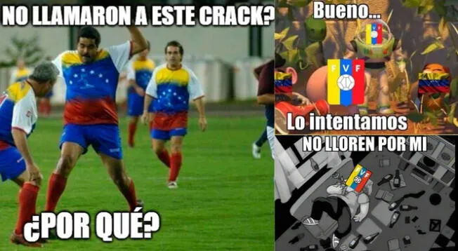 Ecuador vs Venezuela: revisa los mejores memes del encuentro por las Eliminatorias