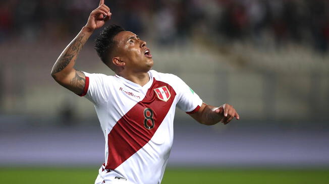 Christian Cueva es goleador de Perú en las Eliminatorias