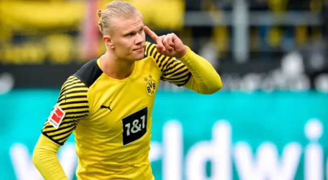 Erling Haaland pasaría a ganar cerca de 20 millones de euros en el Dortmund.