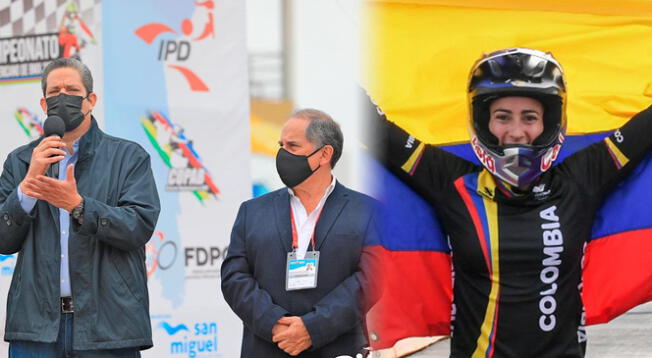 Mariana Pajón en Lima para competencia