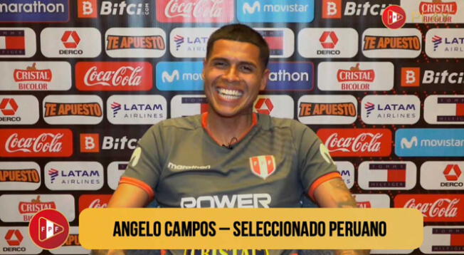 Ángelo Campos habló sobre su convocatoria a la Selección Peruana