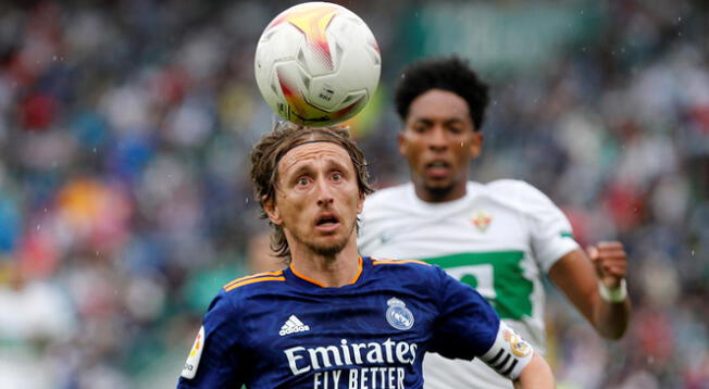 Luka Modric es titular en el Real Madrid con 36 años de edad