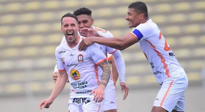 Pablo Lavandeira marcó nueve goles con Ayacucho FC en la temporada 2021.