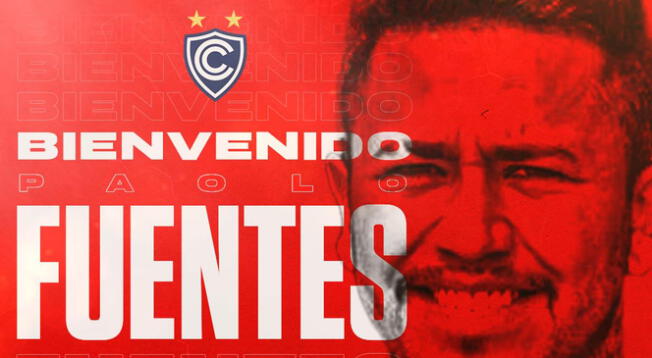 Paolo Fuentes firmó por todo el 2022 con Cienciano