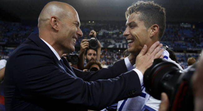 Zinedine Zidane se volvería a encontrar con Cristiano Ronaldo en el United.