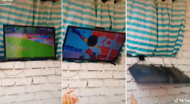 En TikTok se ha vuelto viral esta triste historia que acabó con la "vida" del televisor