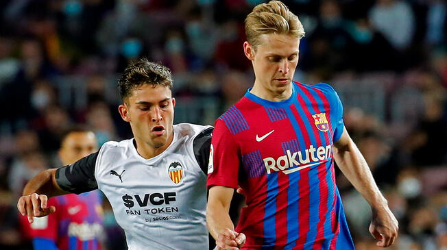 Frenkie de Jong está jugando su tercera temporada en el FC Barcelona. Foto: EFE