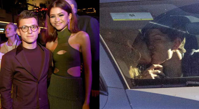 Tom Holland habla por primera vez sobre fotos besando a Zendaya