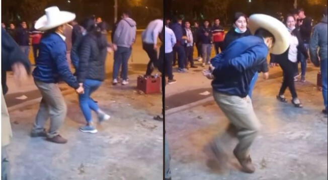 Viral: doble de Pedro Castillo sorprende bailando huayno en fiesta
