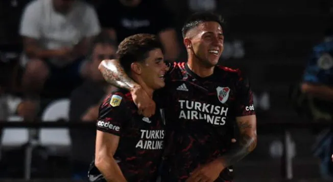 Julián Álvarez marcó el único gol del partido en el Vicente López