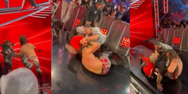 Seth Rollins fue atacado por fanático en pleno show de RAW