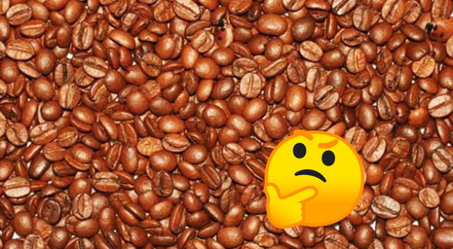 Reto visual nivel avanzado: encuentra las tres caras en los granos de café