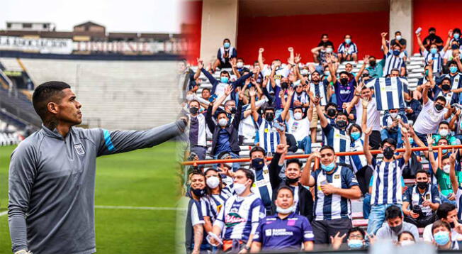 Ángelo Campos se refirió al aliento de la hinchada de Alianza Lima