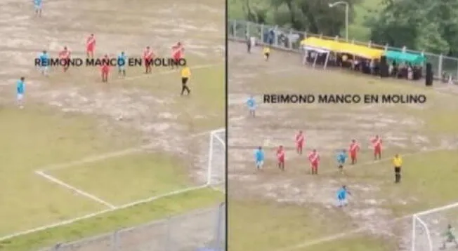 Reimond Manco es viral en redes al fallar penal en torneo distrital de Huánuco - VIDEO