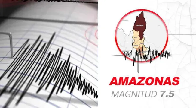 Terremoto en Amazonas tuvo una magnitud de 7.5 según el IGP.