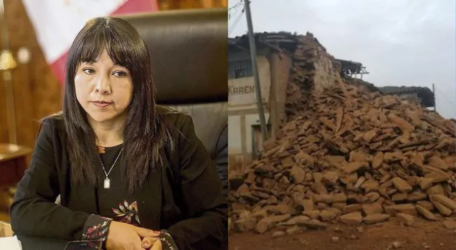 Mirtha Vásquez se pronuncia tras terremoto de 7.5 en Amazonas.