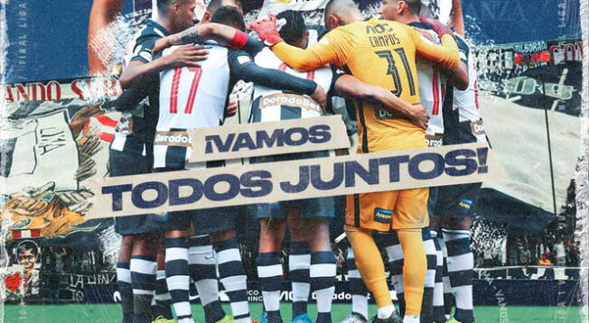 Alianza Lima mandó emotivo mensaje a su hinchada