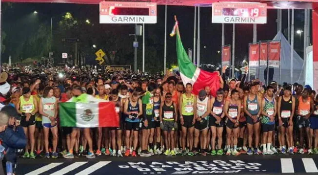 Ya se dio inicio a la Maratón de la Ciudad de México 2021