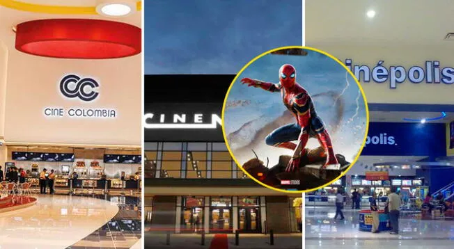 ¿En qué cines adquirir las preventas de Spider-Man No Way Home para Colombia?