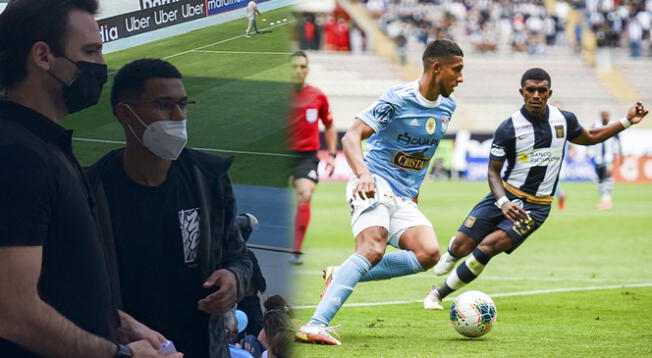 Marcos López acudió al Estadio Nacional para la final de Liga 1