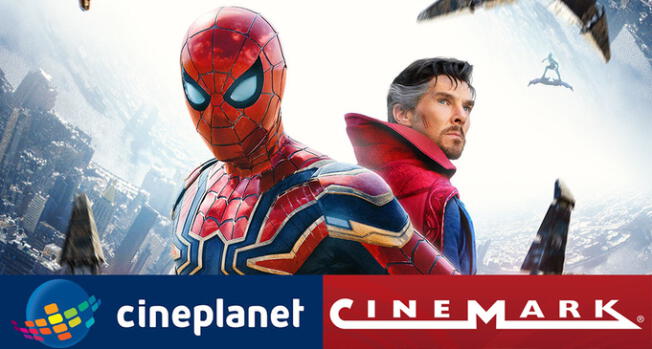 Cineplanet y Cinemark confirman preventa presencial de 'Spider-Man: No way home'