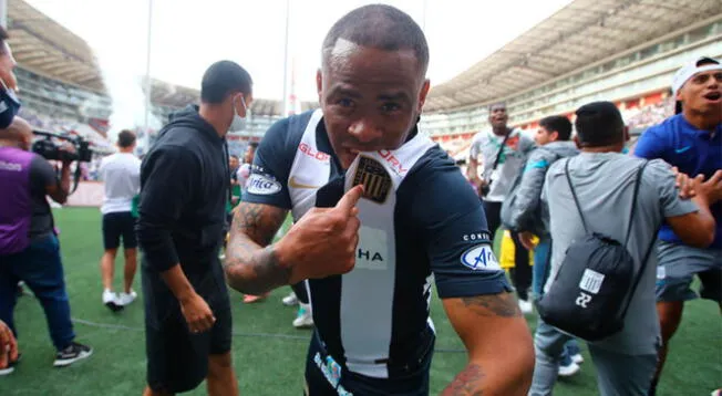 Wilmer Aguirre tras ser campeón con Alianza Lima