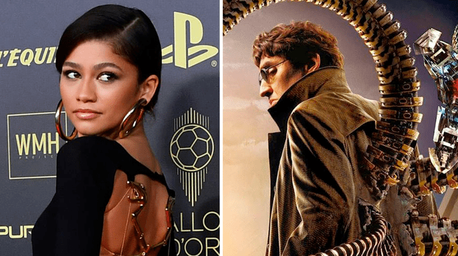 Zendaya vistió al estilo del Doctor Octopus para la premiación del Balón de Oro