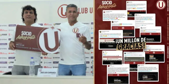 Universitario informó que Socio Adherente recaudó 1 millón de soles