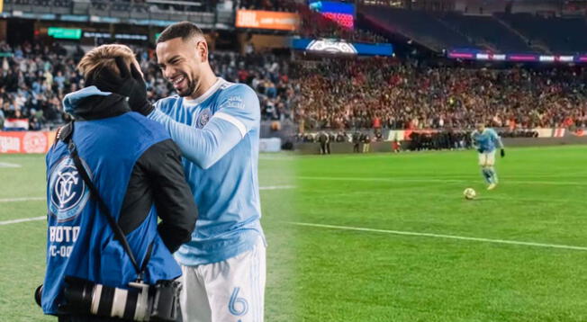 Alexander Callens anotó el gol de la clasificación para New York City