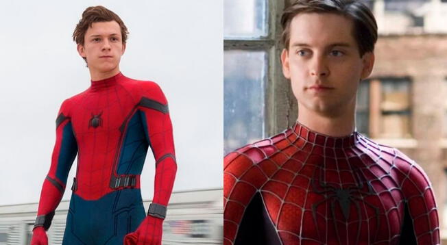 Tom Holland compartió divertido meme donde aparece Tobey Maguire