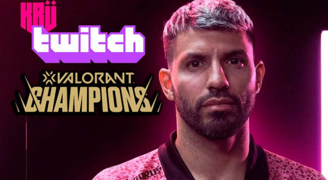 Twitch: El Kun Aguero transmitirá el mundial de VALORANT